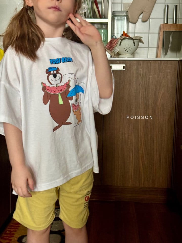 Poisson - Korean Children Fashion - #fashionkids - Yogi Bear Tee - 7