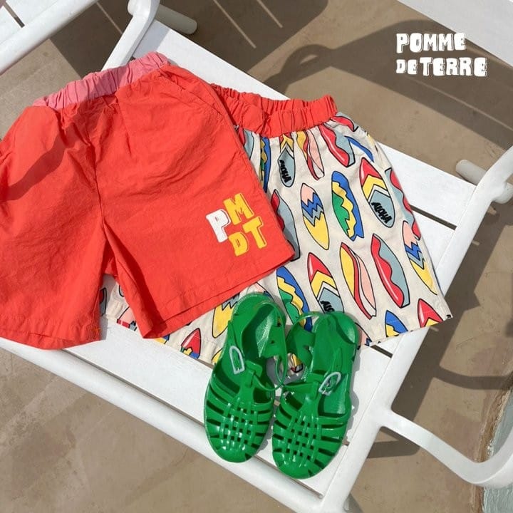 Pomme de terre - Korean Children Fashion - #childofig - Surfing Color Shirt