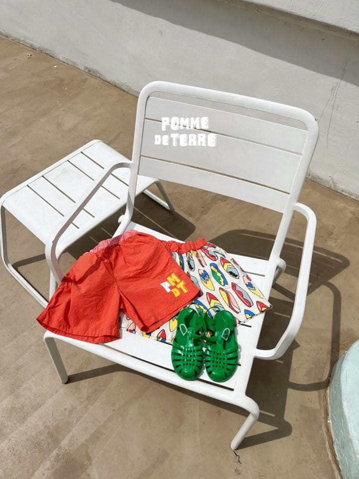 Pomme de terre - Korean Children Fashion - #designkidswear - Surfing Color Shirt - 4