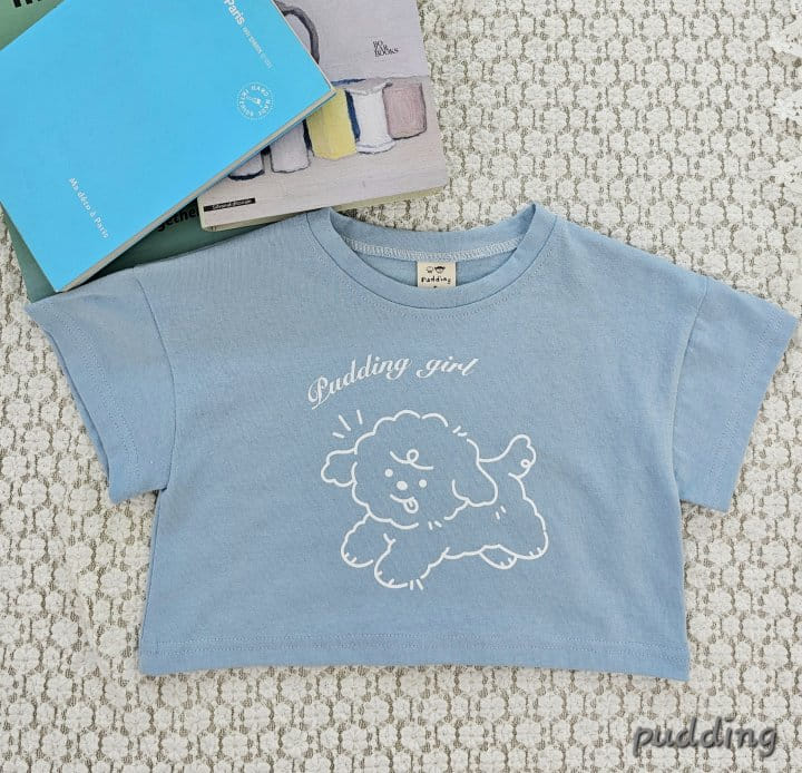 Pudding - Korean Children Fashion - #childofig - Pudding Girl Tee - 10