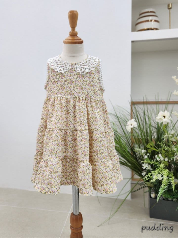 Pudding - Korean Children Fashion - #discoveringself - Collar One-Piece - 9