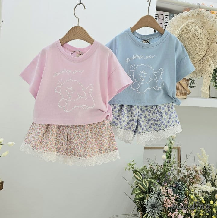 Pudding - Korean Children Fashion - #fashionkids - Pudding Girl Tee