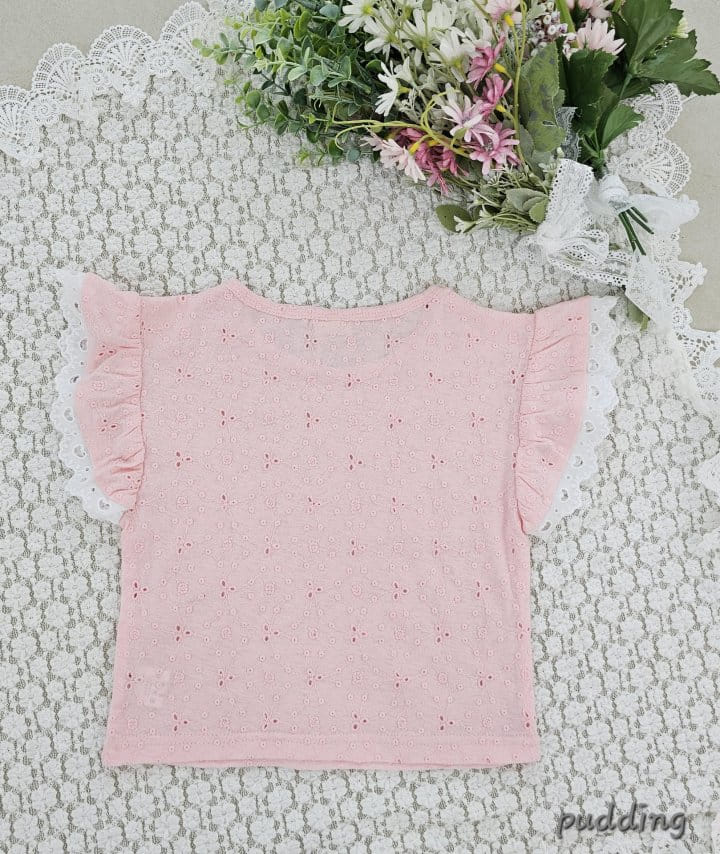 Pudding - Korean Children Fashion - #littlefashionista - Punching Tee - 4