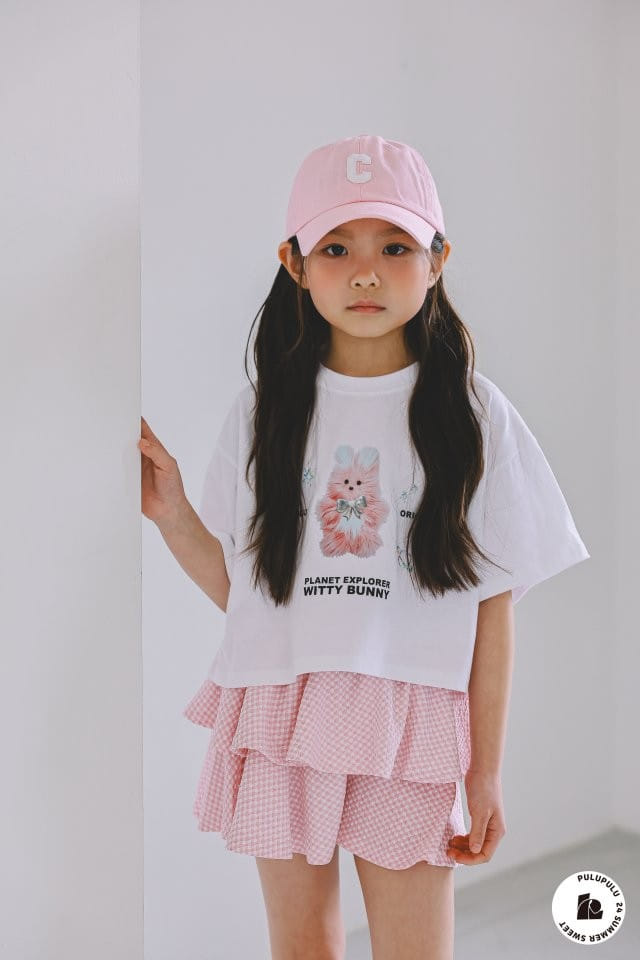 Pulupulu - Korean Children Fashion - #Kfashion4kids - Witty Bunny Tee