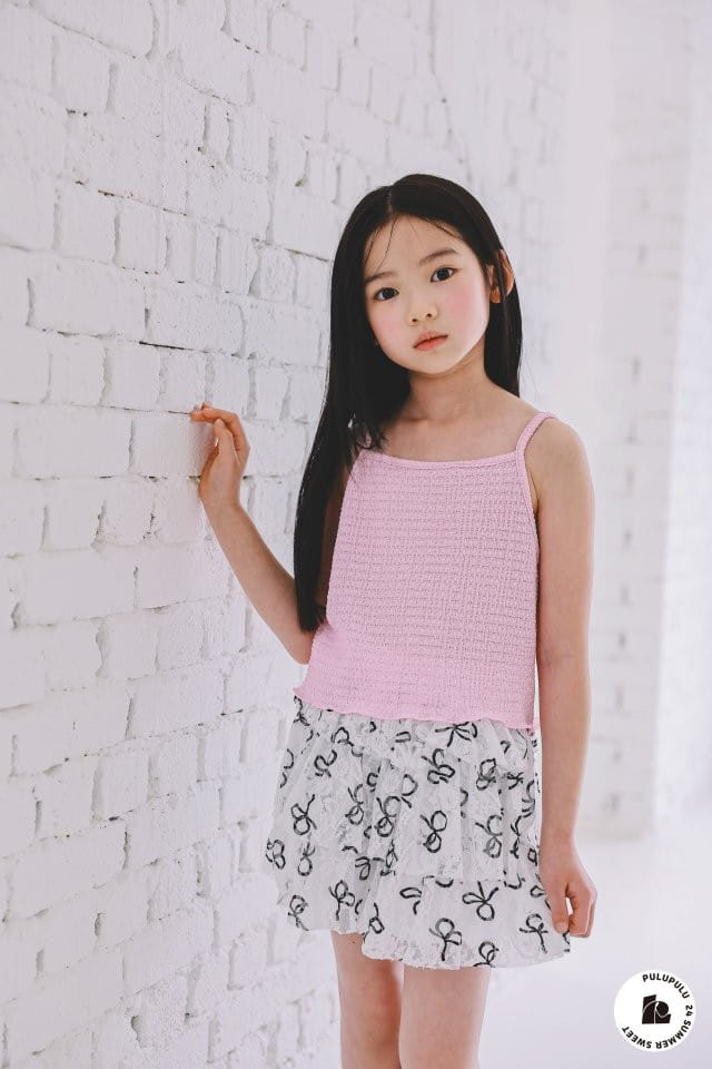 Pulupulu - Korean Children Fashion - #Kfashion4kids - Ribbon Kan Kan Skirt Pants - 7