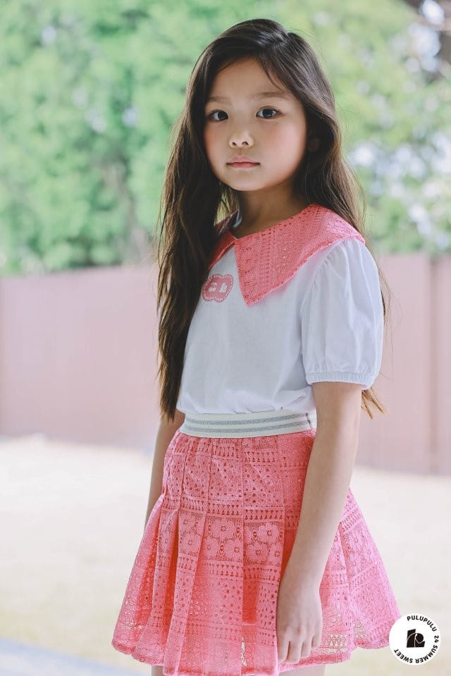 Pulupulu - Korean Children Fashion - #kidzfashiontrend - Lien Collar Tee - 4