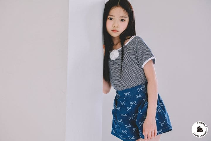 Pulupulu - Korean Children Fashion - #Kfashion4kids - Rose Decoration Tee - 2