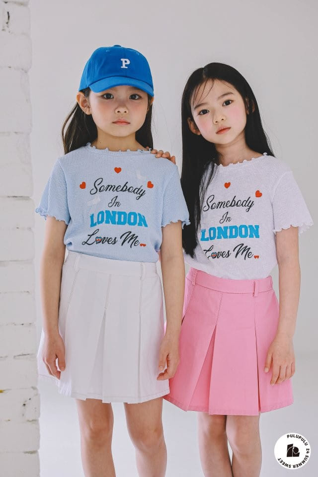 Pulupulu - Korean Children Fashion - #Kfashion4kids - London Rib Tee