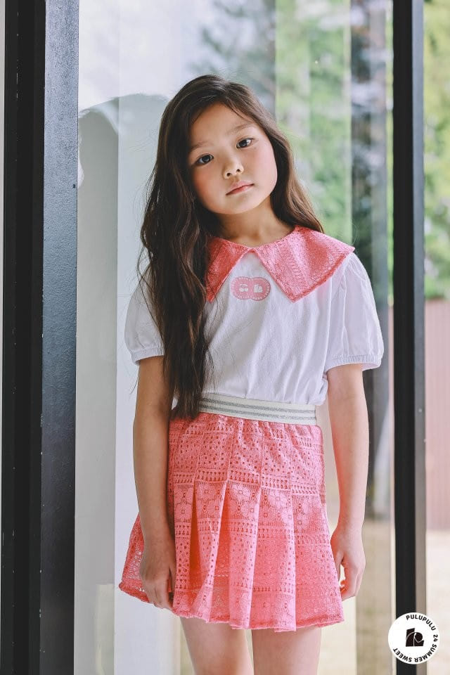 Pulupulu - Korean Children Fashion - #designkidswear - Lien Wrinkle Skirt - 2