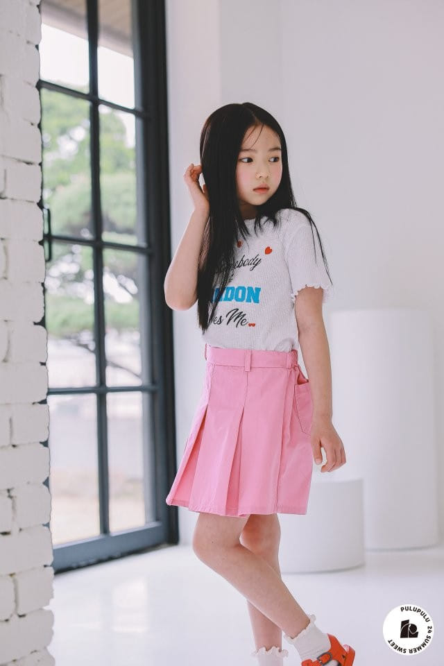 Pulupulu - Korean Children Fashion - #designkidswear - Michel Wrinkle Skirt - 4