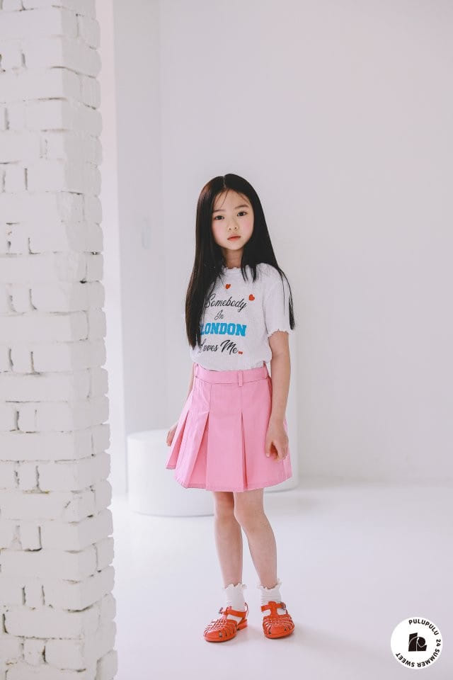 Pulupulu - Korean Children Fashion - #fashionkids - Michel Wrinkle Skirt - 5