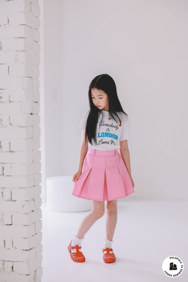 Pulupulu - Korean Children Fashion - #kidsstore - Michel Wrinkle Skirt - 7