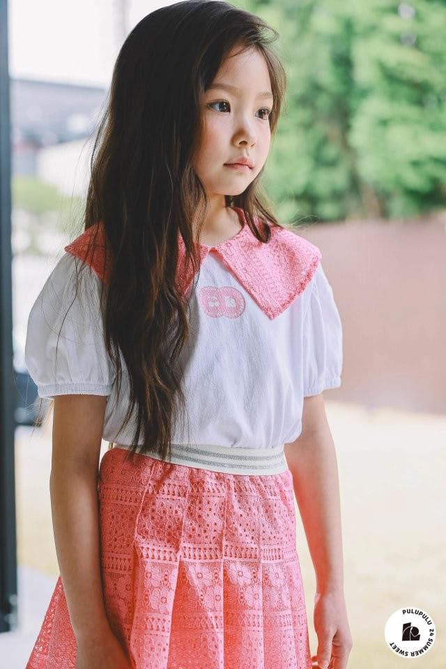 Pulupulu - Korean Children Fashion - #magicofchildhood - Lien Collar Tee - 6