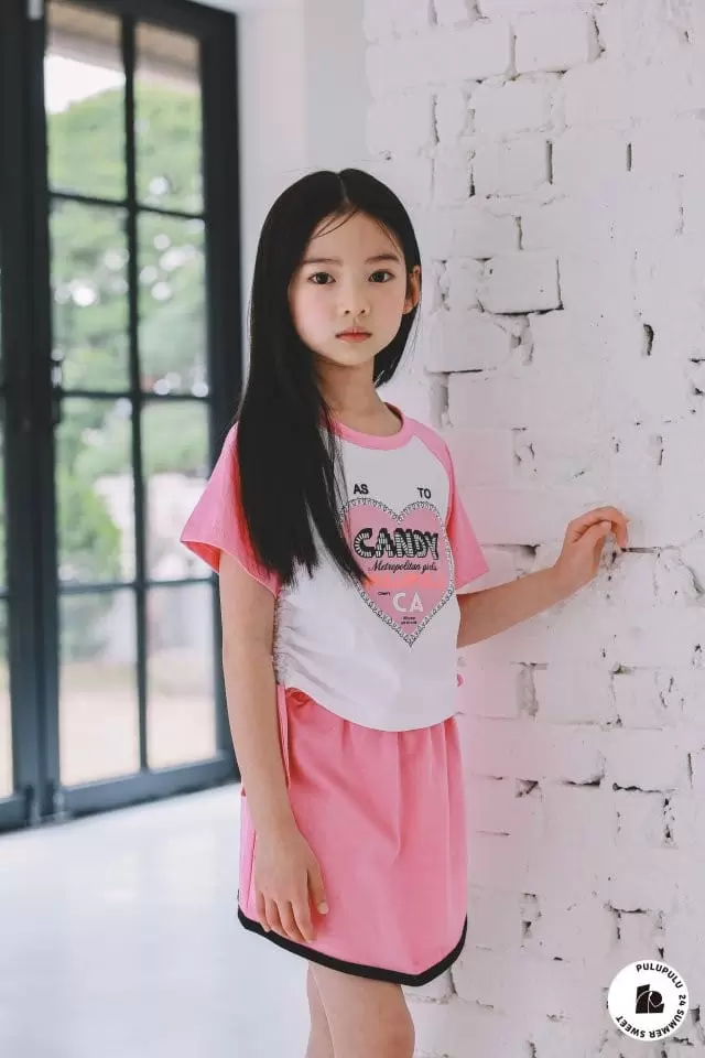 Pulupulu - Korean Children Fashion - #minifashionista - California Heart Tee - 6