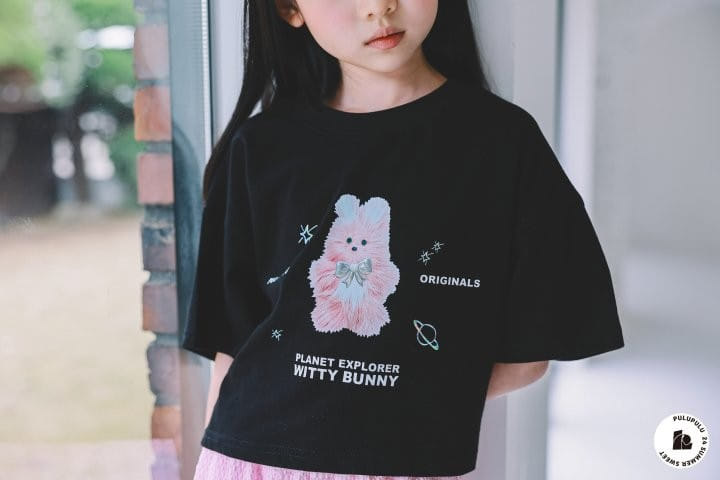 Pulupulu - Korean Children Fashion - #magicofchildhood - Witty Bunny Tee - 4