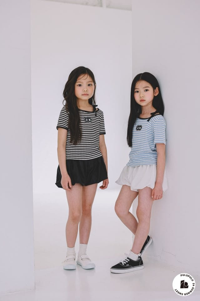 Pulupulu - Korean Children Fashion - #minifashionista - Shiny Pumpkin Shorts