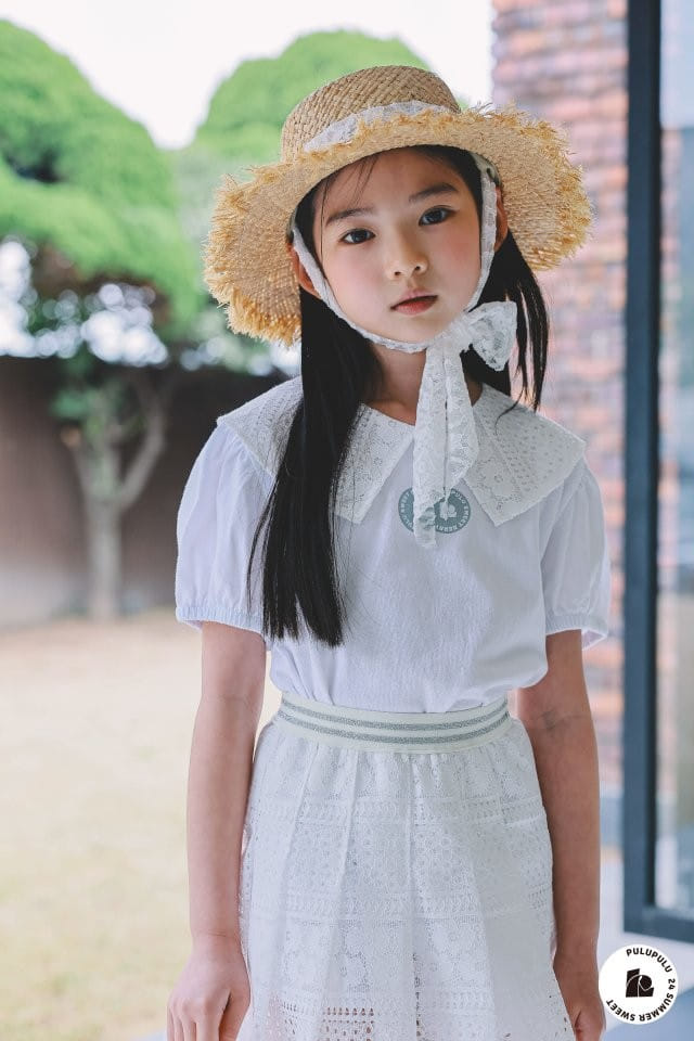 Pulupulu - Korean Children Fashion - #minifashionista - Lien Collar Tee - 7