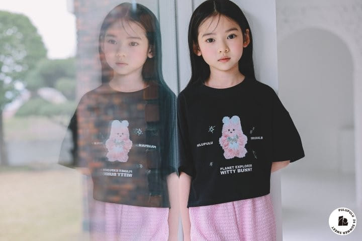 Pulupulu - Korean Children Fashion - #prettylittlegirls - Witty Bunny Tee - 5