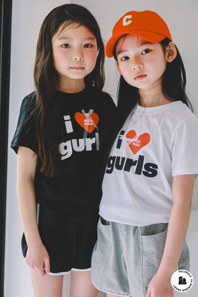 Pulupulu - Korean Children Fashion - #minifashionista - I Love Tee - 4