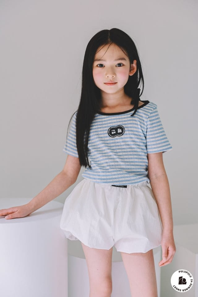 Pulupulu - Korean Children Fashion - #prettylittlegirls - Shoulder Ribbon Tee - 3