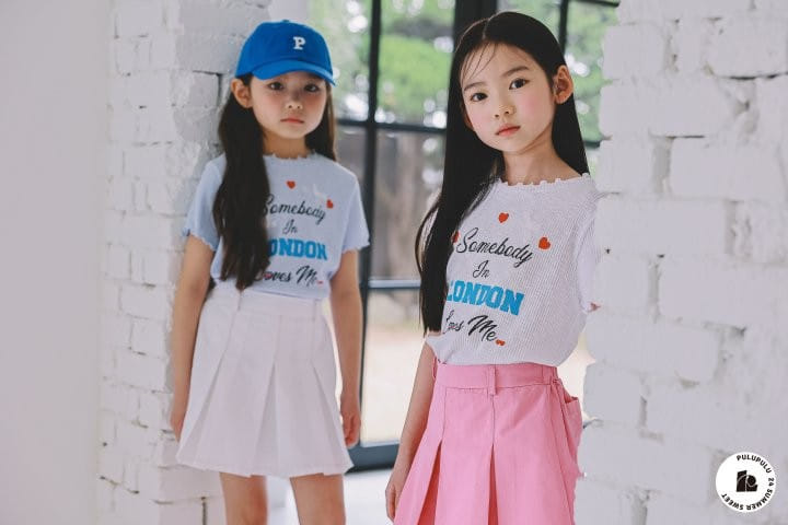 Pulupulu - Korean Children Fashion - #prettylittlegirls - London Rib Tee - 5