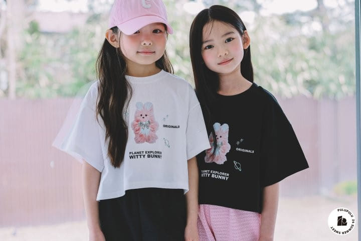 Pulupulu - Korean Children Fashion - #stylishchildhood - Witty Bunny Tee - 8