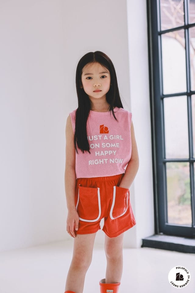 Pulupulu - Korean Children Fashion - #stylishchildhood - Just Terry Top Bottom Set - 3