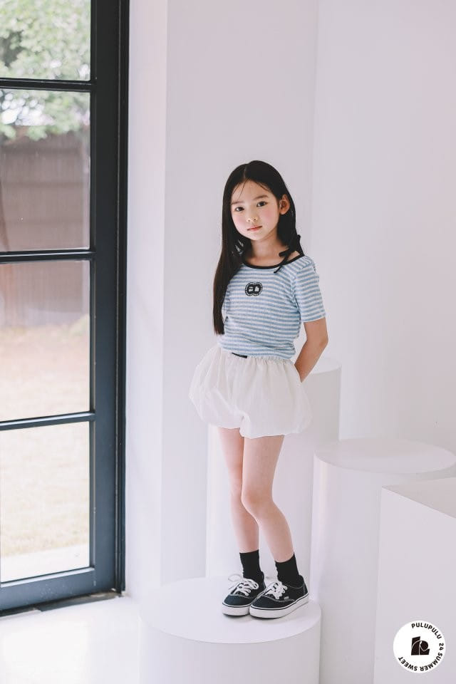 Pulupulu - Korean Children Fashion - #todddlerfashion - Shiny Pumpkin Shorts - 3