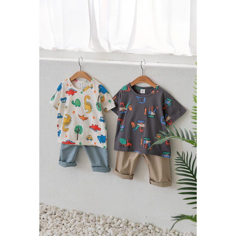 Raykids - Korean Children Fashion - #childofig - Toy Balance Top Bottom Set - 2