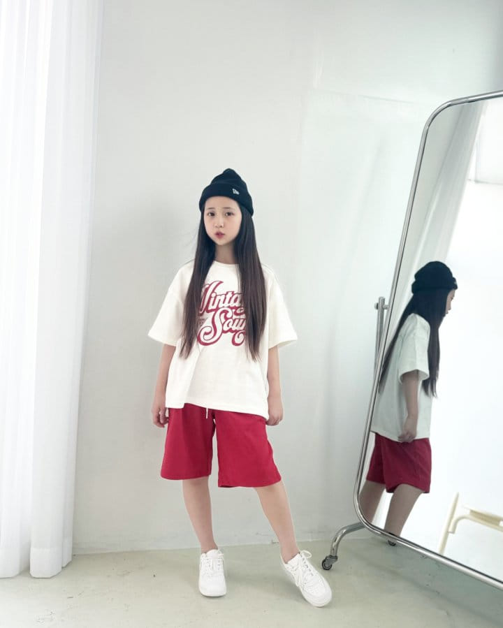 Riwoo Riwoo - Korean Children Fashion - #minifashionista - Vintage Terry Box Tee - 6