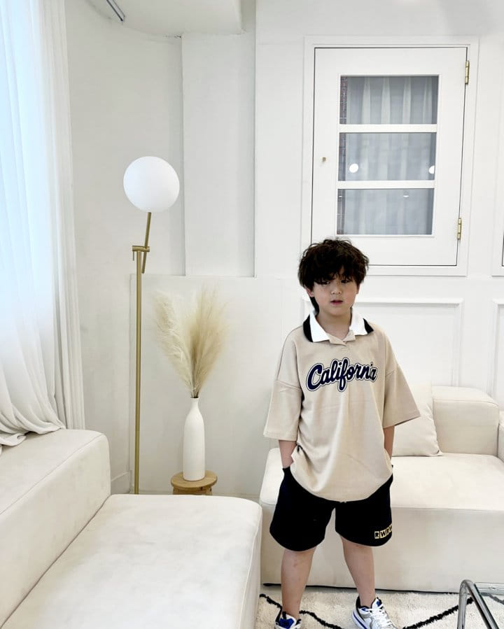 Riwoo Riwoo - Korean Children Fashion - #stylishchildhood - Kally Yocco Open Collar Tee - 9