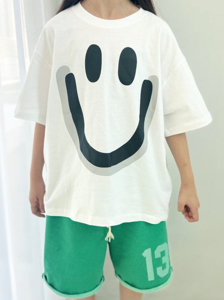 Riwoo Riwoo - Korean Children Fashion - #todddlerfashion - Double Smile Tee - 9