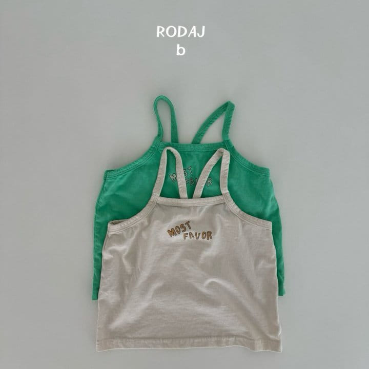 Roda J - Korean Baby Fashion - #babyboutiqueclothing - Most Sleeveless Tee