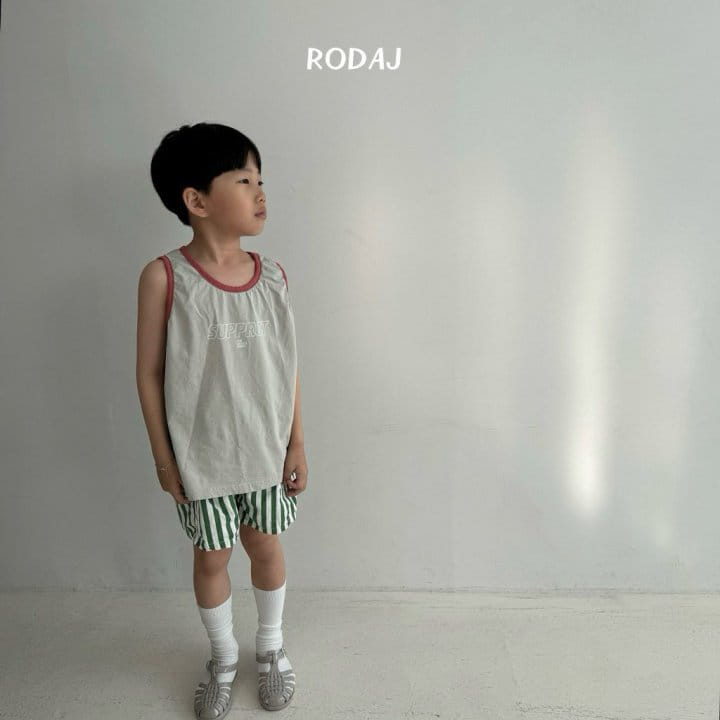 Roda J - Korean Children Fashion - #childofig - Support Sleeveless Tee - 11