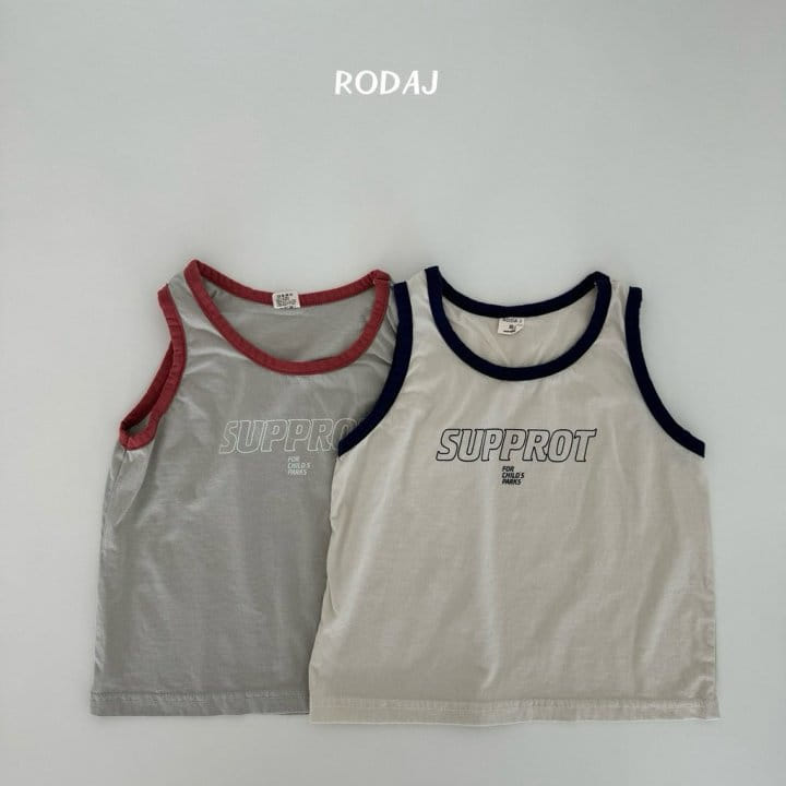 Roda J - Korean Children Fashion - #fashionkids - Support Sleeveless Tee