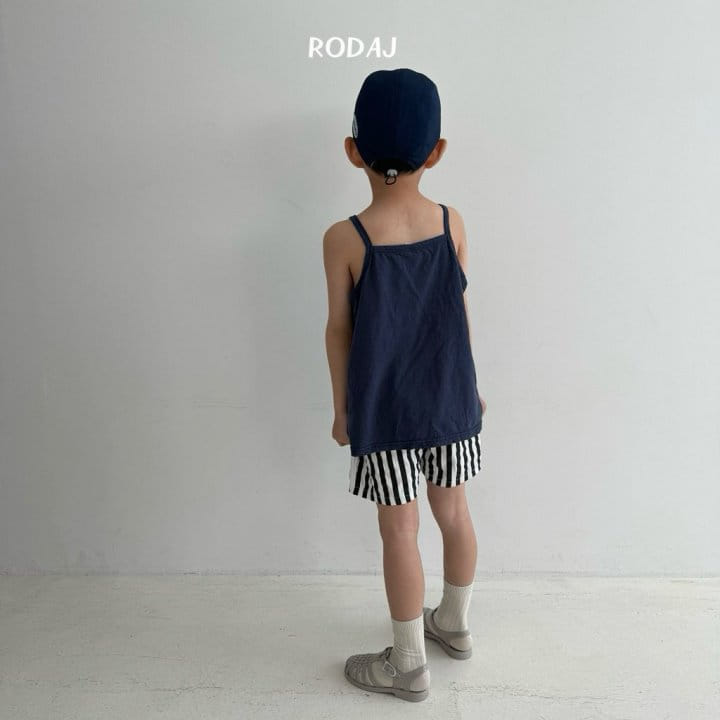 Roda J - Korean Children Fashion - #kidsshorts - Style String Sleeveless Tee - 4