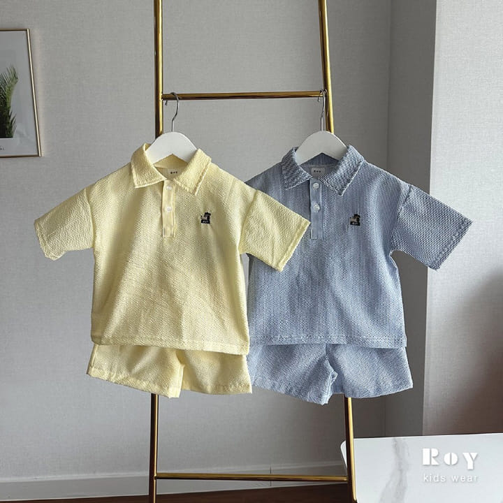 Roy - Korean Children Fashion - #Kfashion4kids - Ddori Jijimi Top Bottom Set - 3