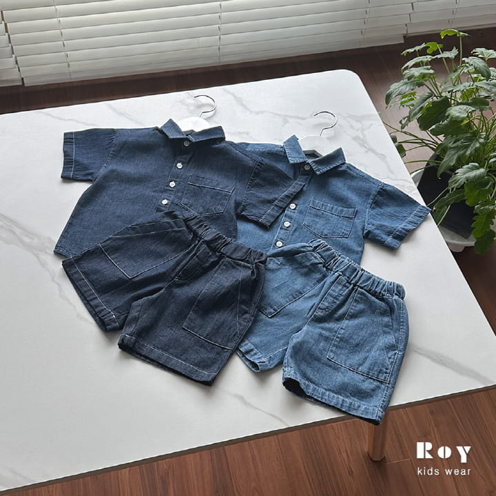 Roy - Korean Children Fashion - #childofig - Urban Denim Shorts - 7