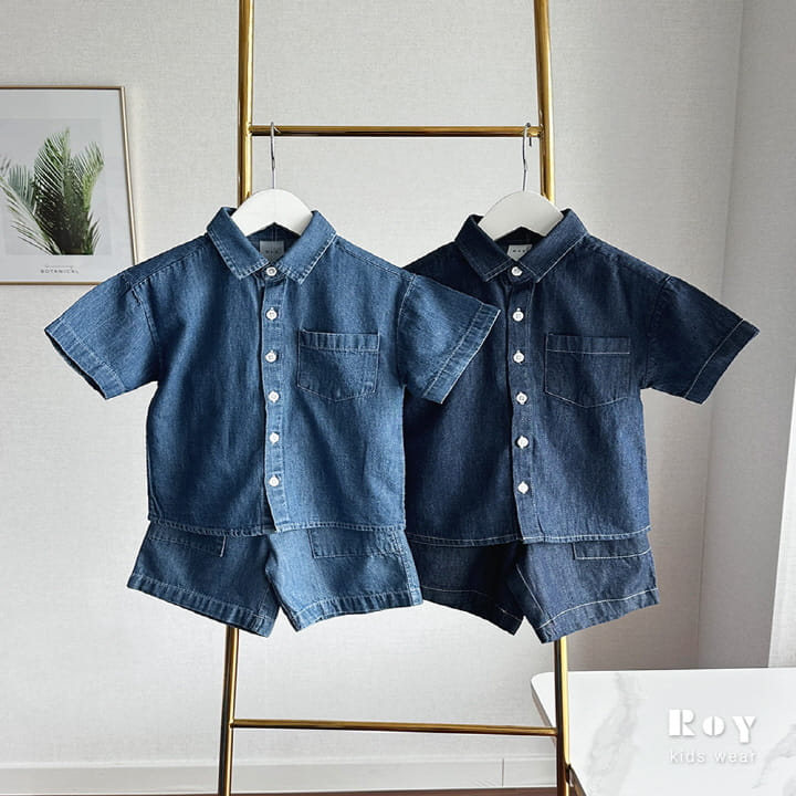 Roy - Korean Children Fashion - #childofig - Urban Denim Shirt - 7