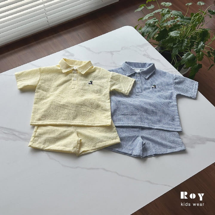 Roy - Korean Children Fashion - #magicofchildhood - Ddori Jijimi Top Bottom Set - 5