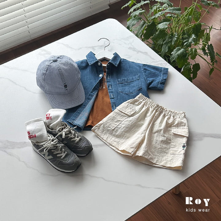 Roy - Korean Children Fashion - #prettylittlegirls - Urban Denim Shirt - 5