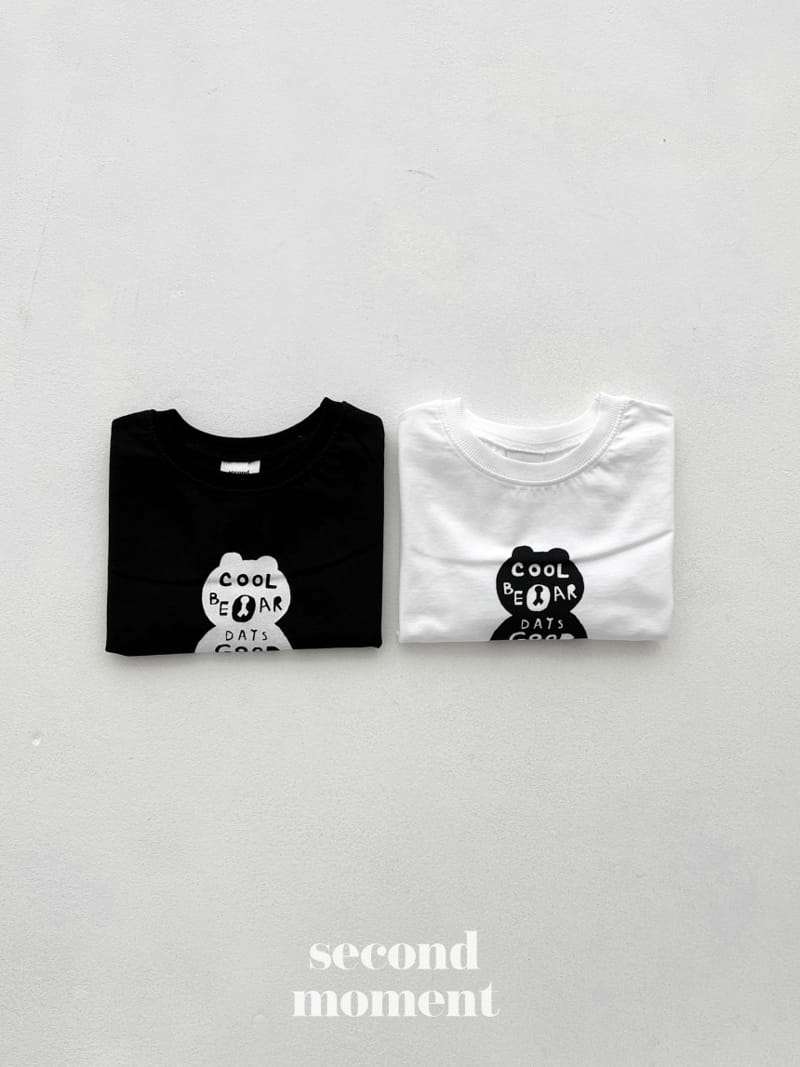 Second moment - Korean Children Fashion - #Kfashion4kids - Cool Bear Tee - 3