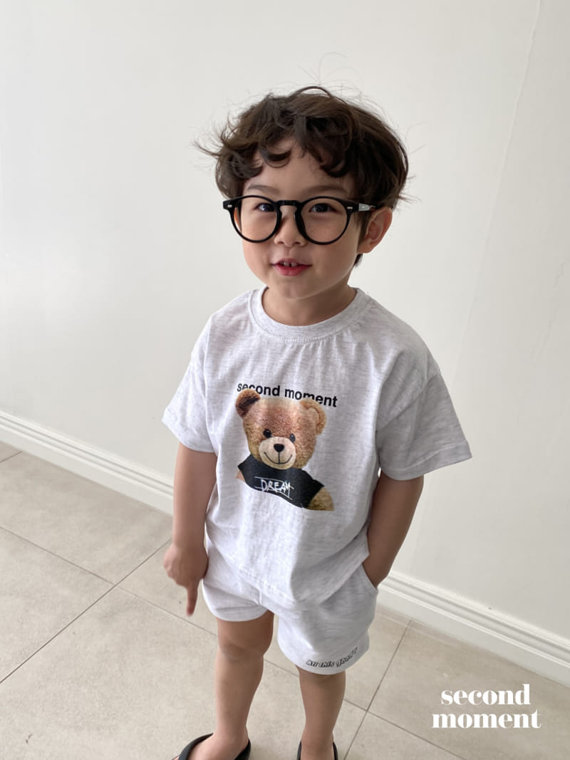 Second moment - Korean Children Fashion - #Kfashion4kids - Dream Bear Tee - 9