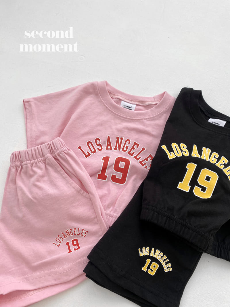 Second moment - Korean Children Fashion - #childofig - Los Angeles Top Bottom Set - 3