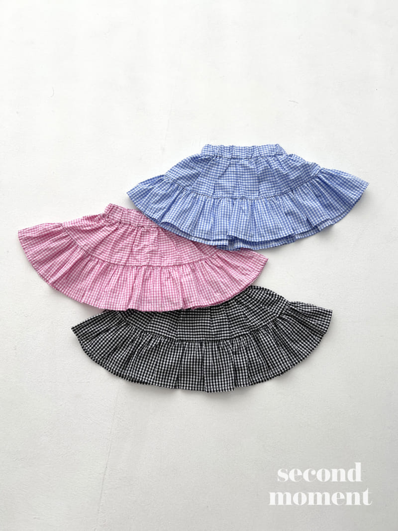 Second moment - Korean Children Fashion - #childofig - Check Kan Kan Skirt