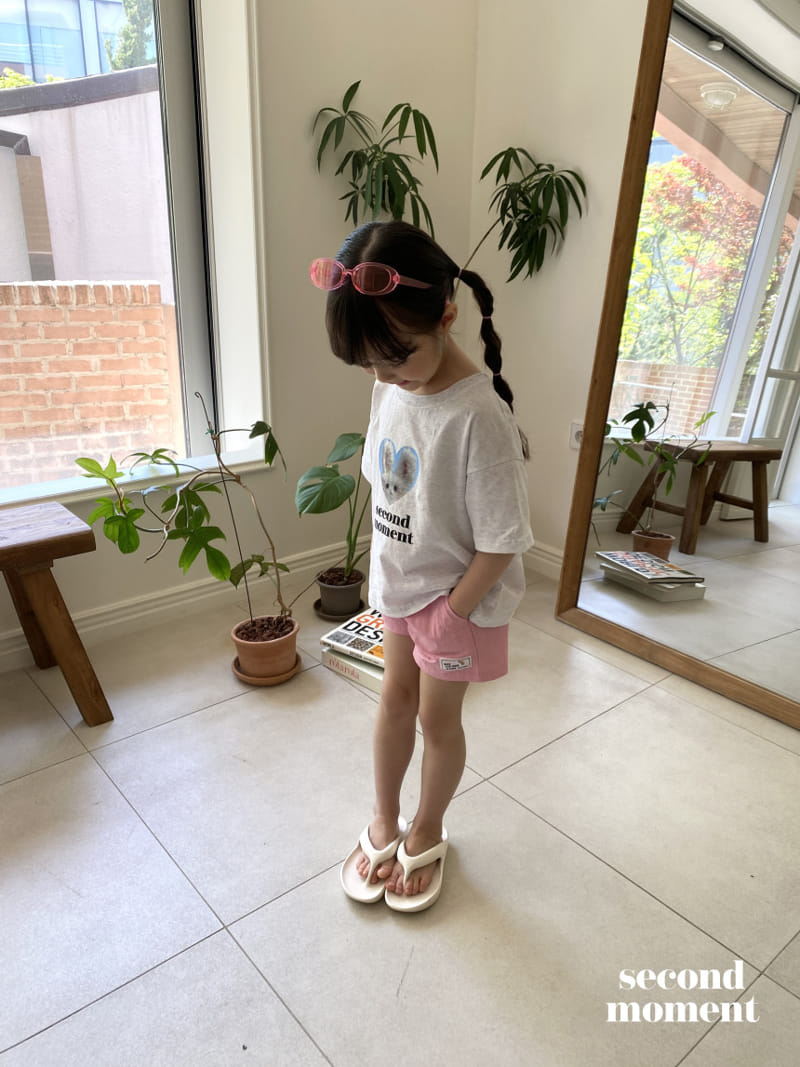 Second moment - Korean Children Fashion - #childrensboutique - Heart Rabbit Tee - 9