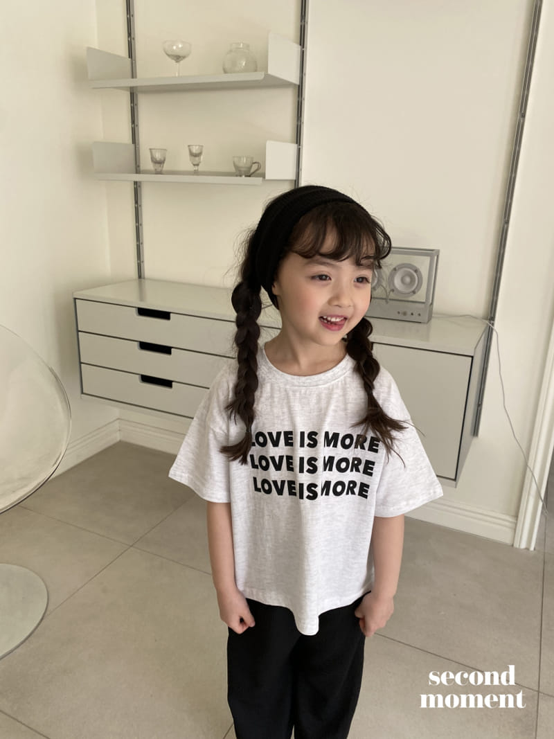 Second moment - Korean Children Fashion - #childrensboutique - Love Is Tee - 6