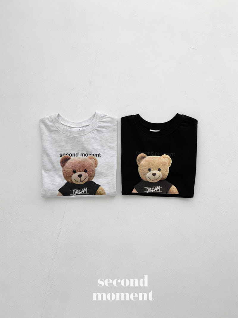 Second moment - Korean Children Fashion - #childrensboutique - Dream Bear Tee - 2