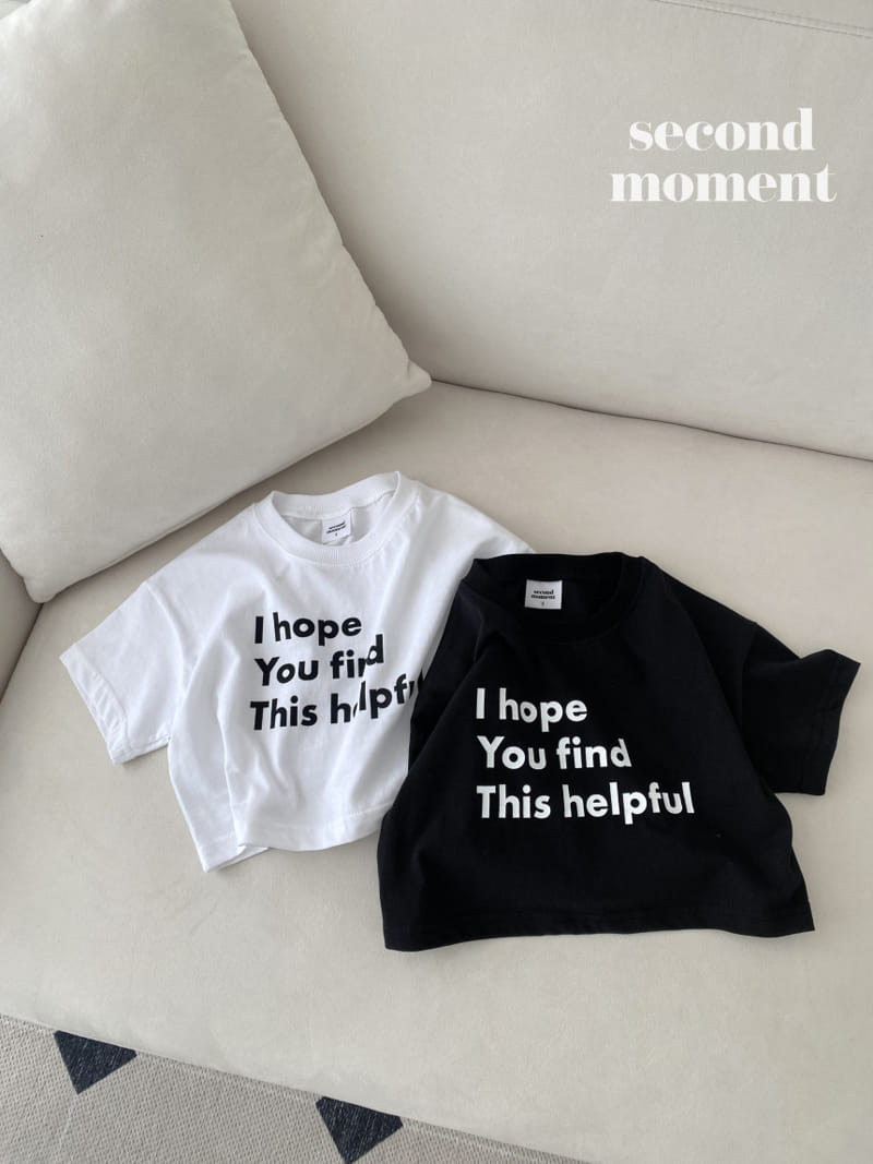 Second moment - Korean Children Fashion - #childrensboutique - I Hope Tee