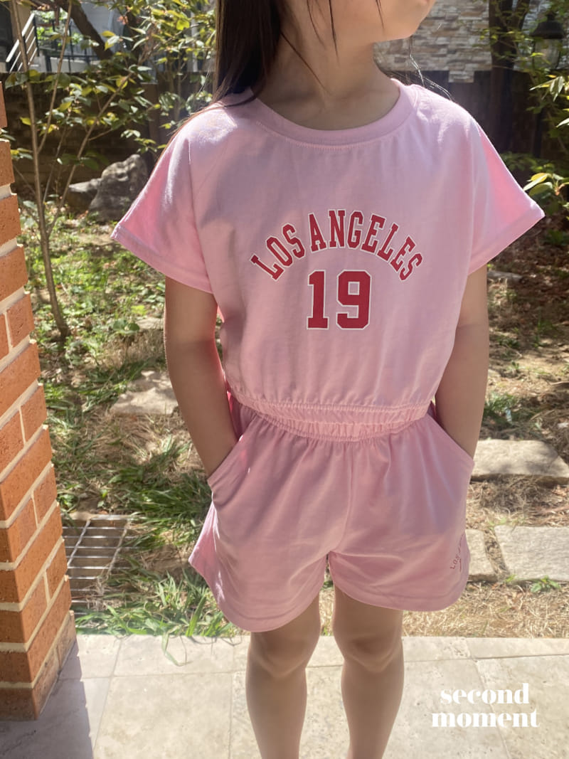 Second moment - Korean Children Fashion - #designkidswear - Los Angeles Top Bottom Set - 5